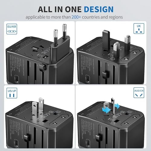 51gKHouGyiL._AC_.jpg Epicka Travel Adapter – Universal Charger with USB A & C