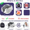 Napfun Travel Pillow – Memory Foam Neck Support