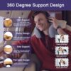 Napfun Travel Pillow – Memory Foam Neck Support